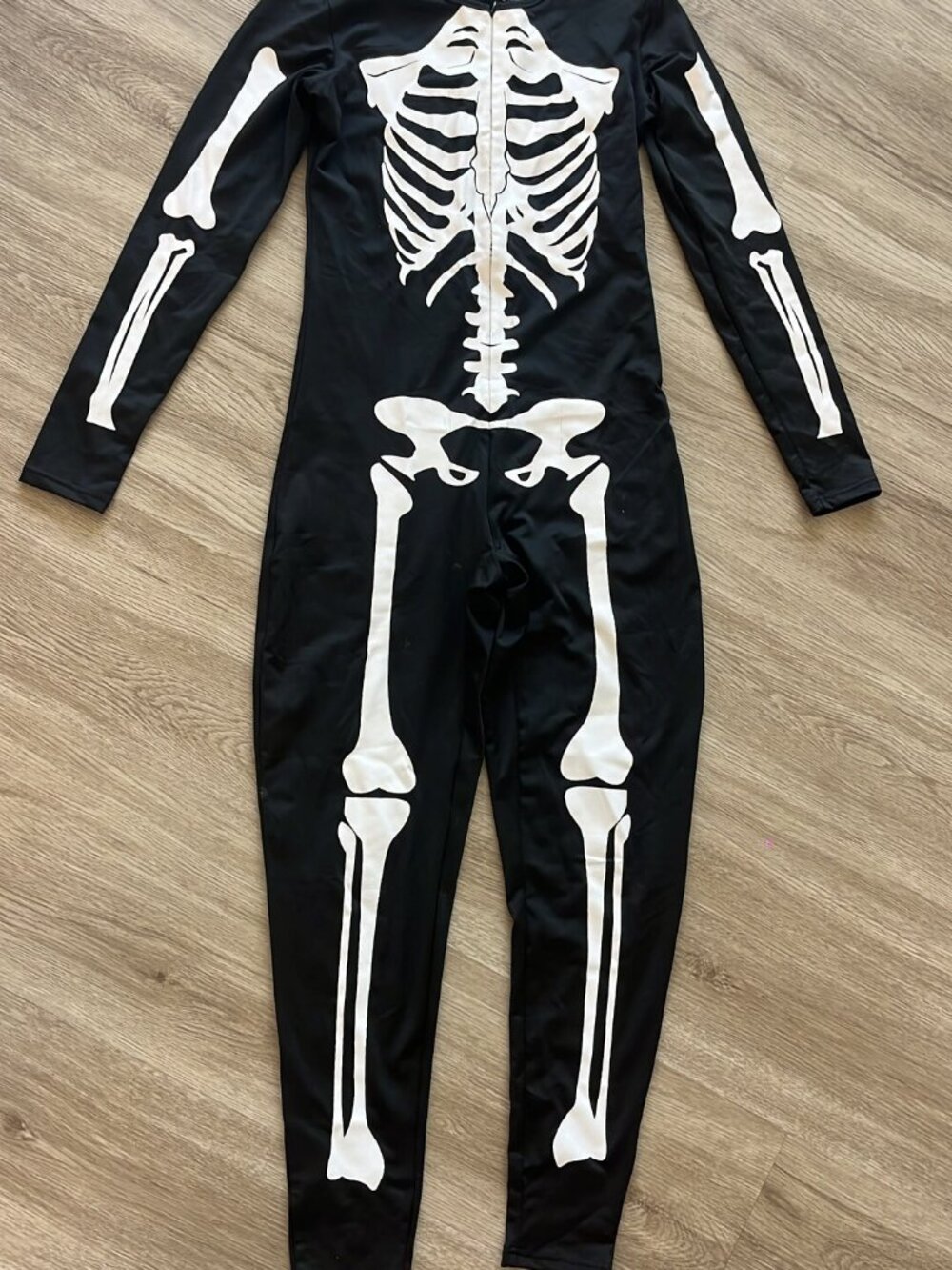 Tipsy Elves Classic Skeleton Jumpsuit M Unisex NWOT
